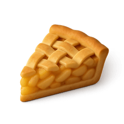 A slice of apple pie icon